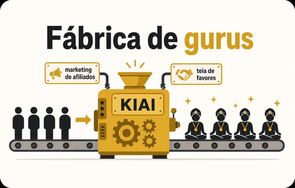 No método KIAI Marketing, incentivam-se os alunos a tornarem-se afiliados, ou seja, faz o que eu faço. Promovam o meu curso.