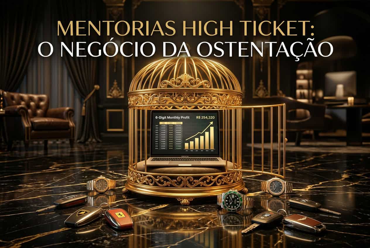 Mentorias High Ticket em Portugal: O negócio da ostentação e do luxo falso