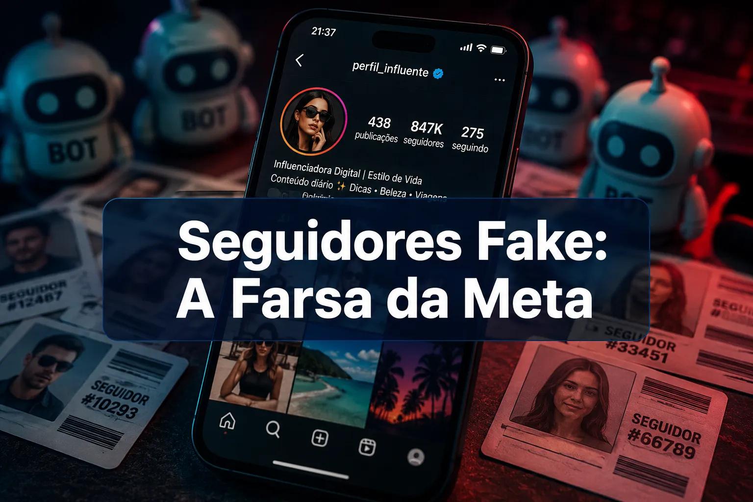 Comprar Seguidores Fake: A Indústria Invisível que a Meta Finge Não Ver