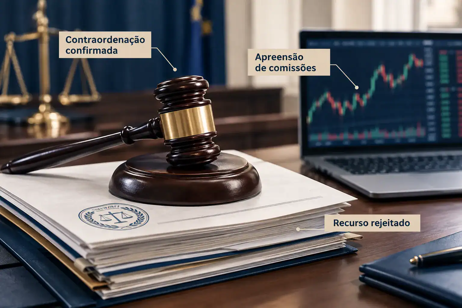 O caso do finfluencer condenado pela CMVM: coima e apreensão de comissões de afiliação